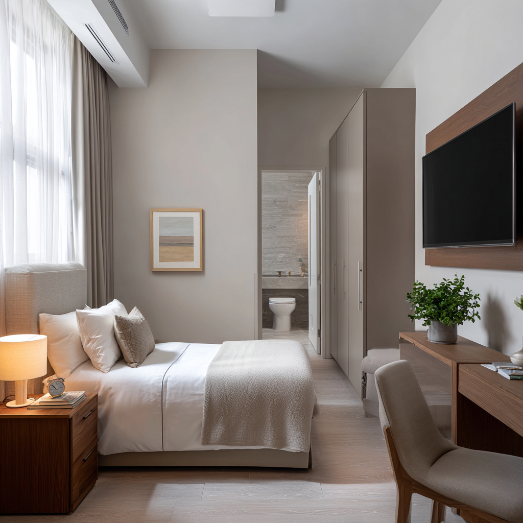 Medical detox room at SMHW Rehab in Turlock